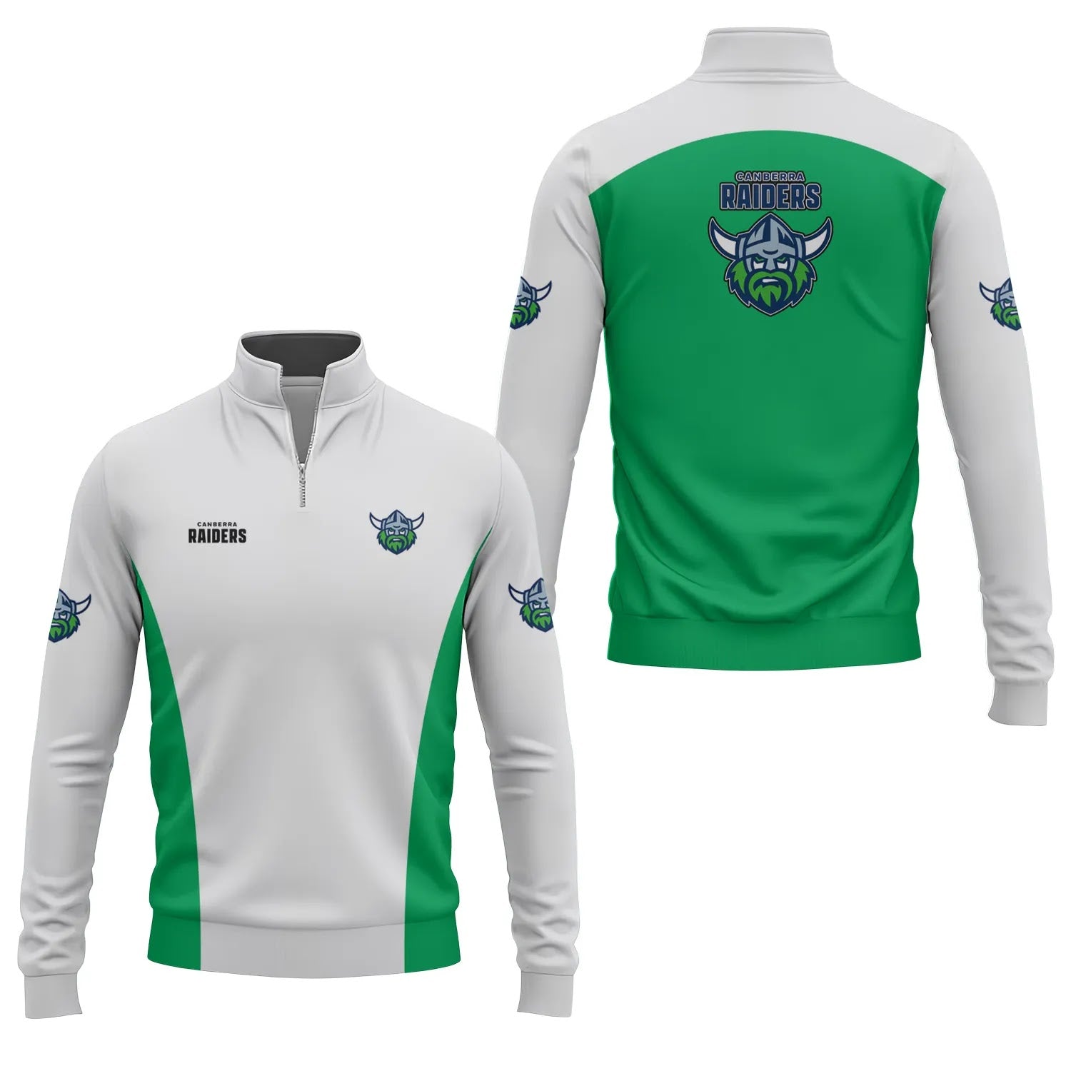 Canberra Raiders Quarter-zip Pullover SC044