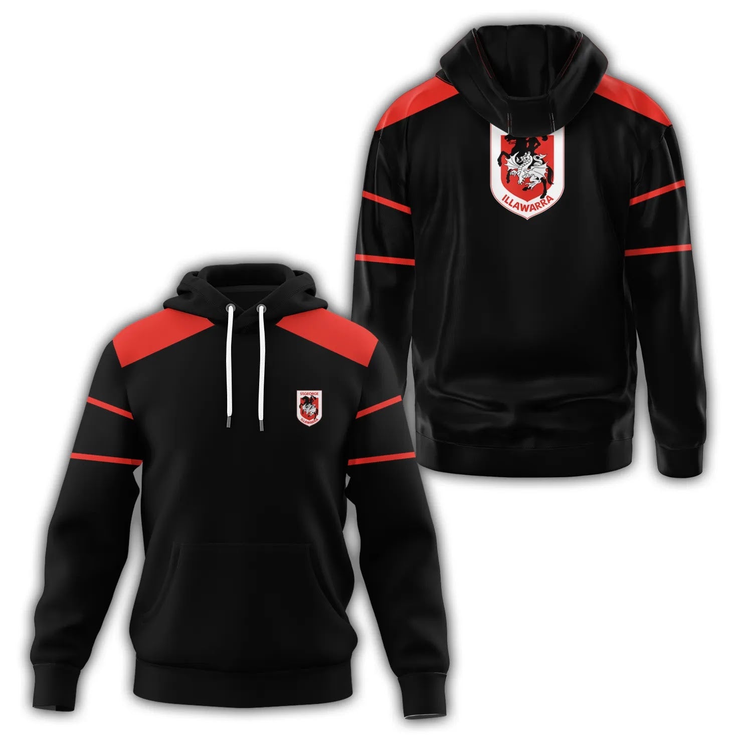 St George Illawarra Dragons Hoodie SC041