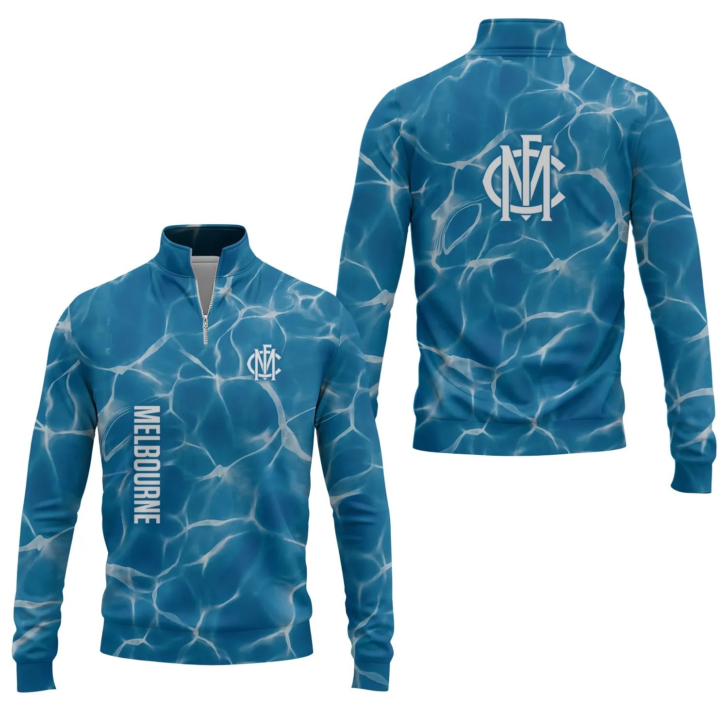Melbourne Demons Quarter-zip Pullover SHW035