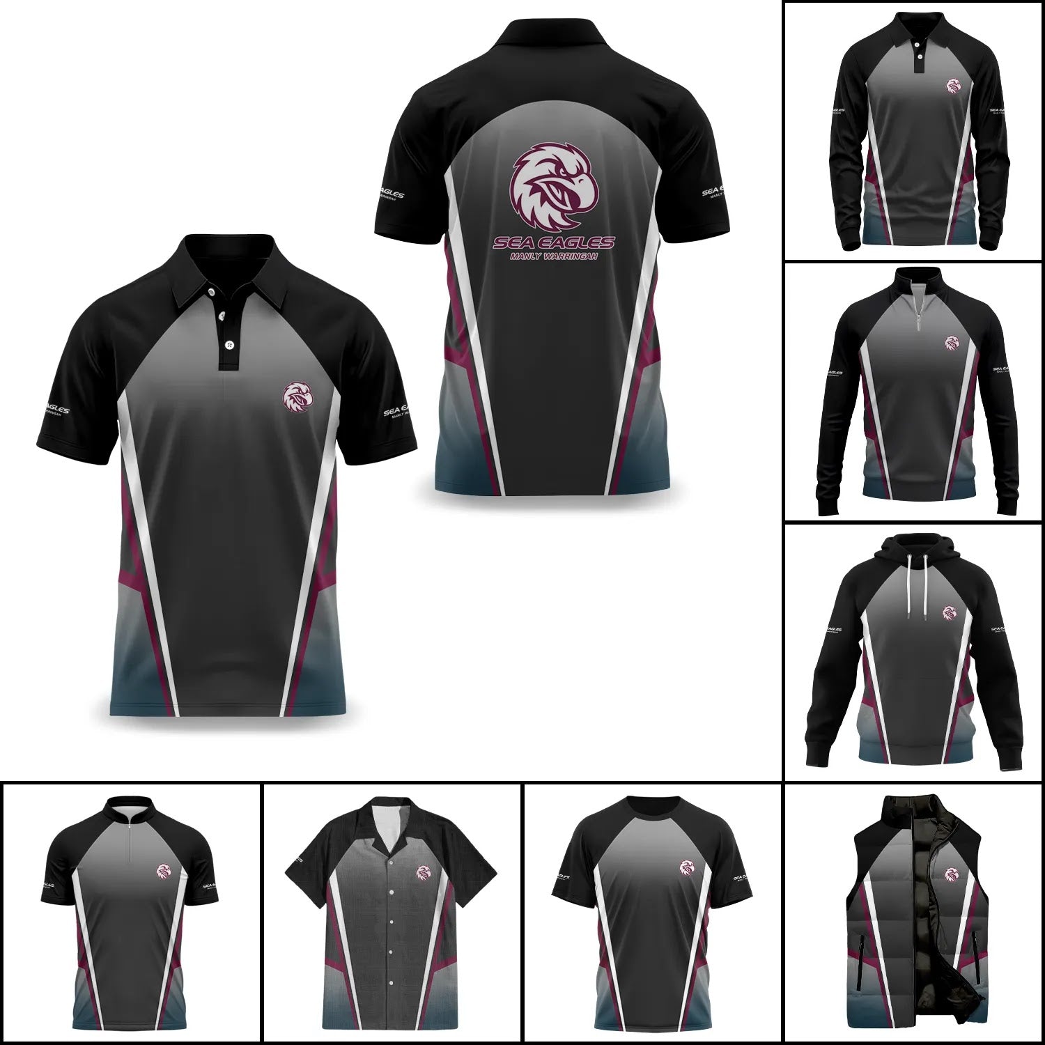 Manly Warringah Sea Eagles Apparels SC037