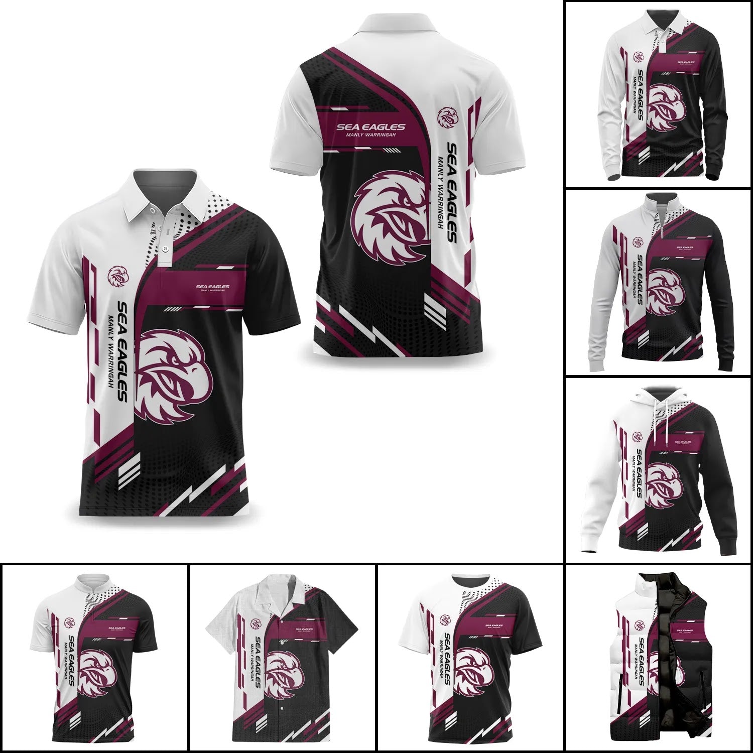Manly Warringah Sea Eagles Apparels SC036