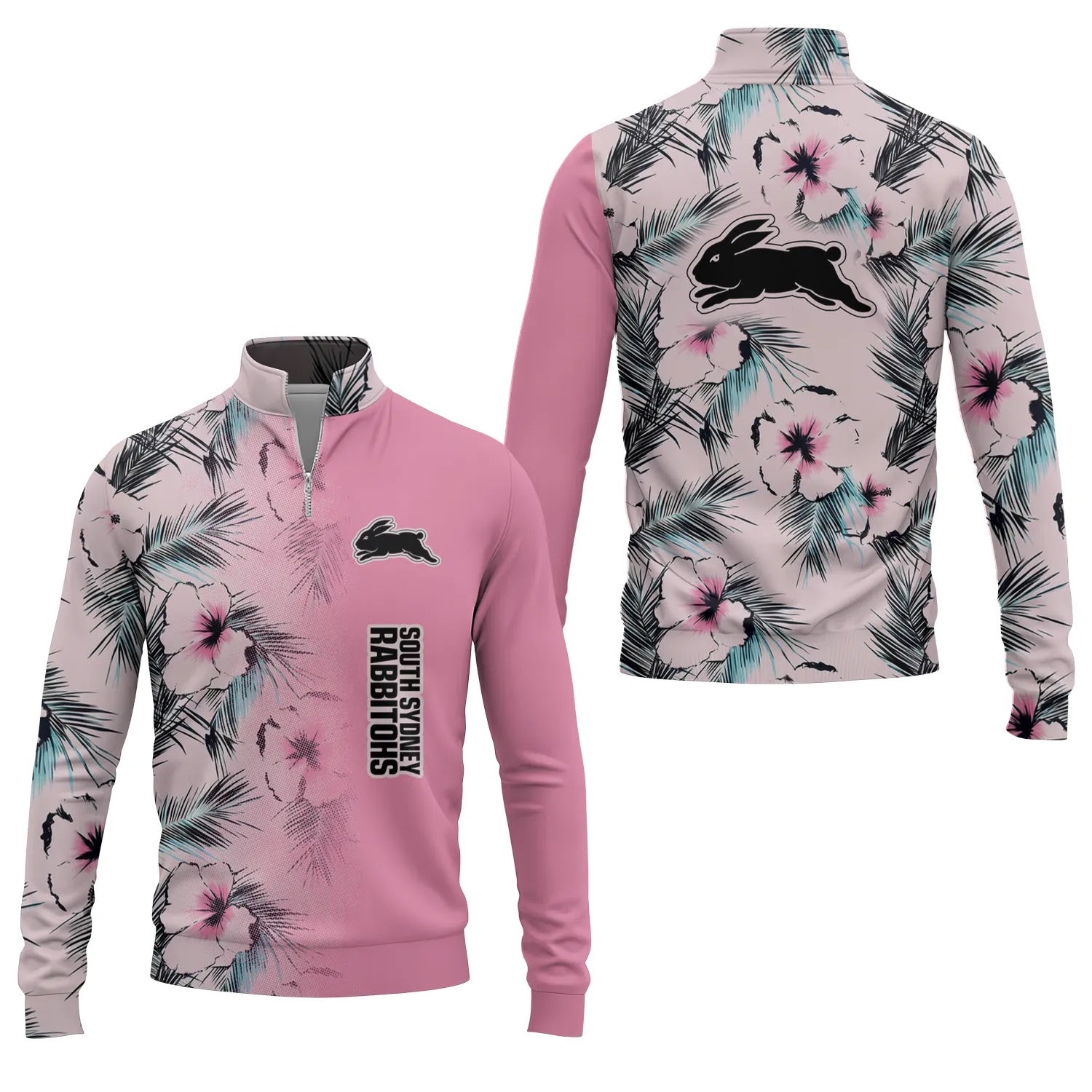 South Sydney Rabbitohs Quarter-zip Pullover SHW056