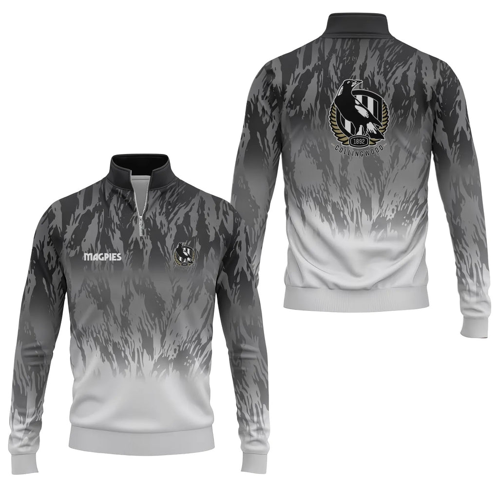 Collingwood Magpies Quarter-zip Pullover SC069