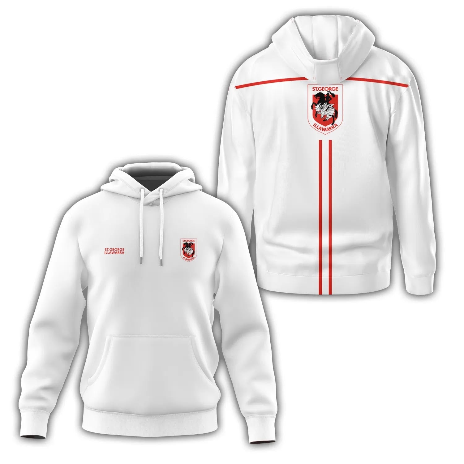 St George Illawarra Dragons Hoodie SC018