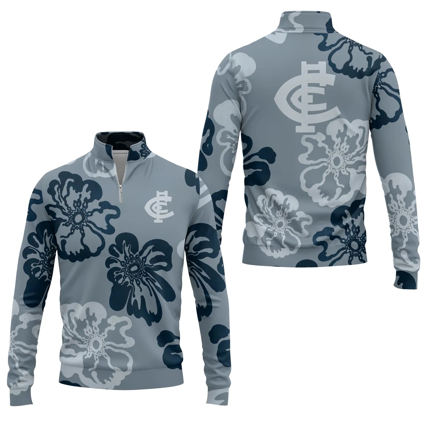 Carlton Blues Quarter-zip Pullover SHW073