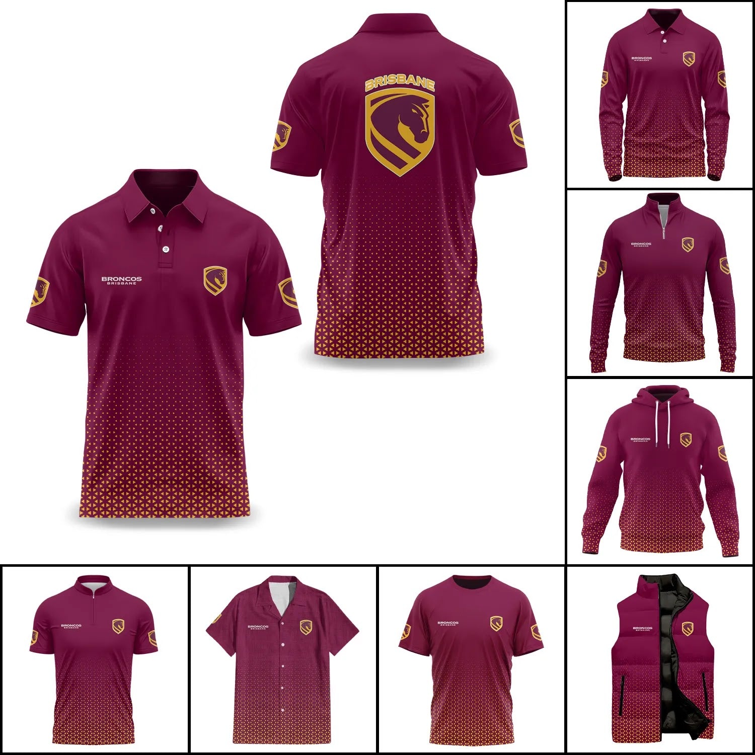 Brisbane Broncos Apparels SC003