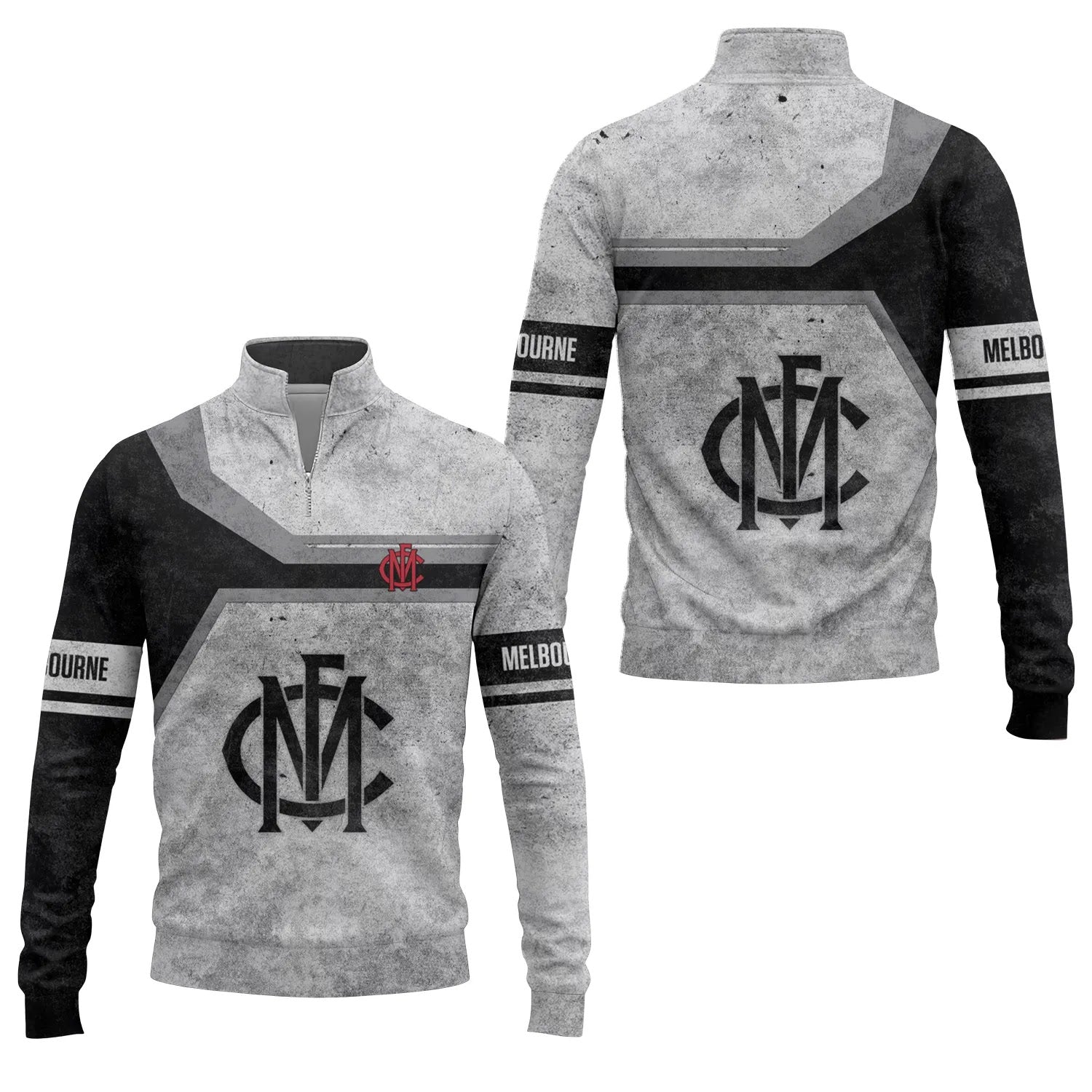 Melbourne Demons Quarter-zip Pullover SC086