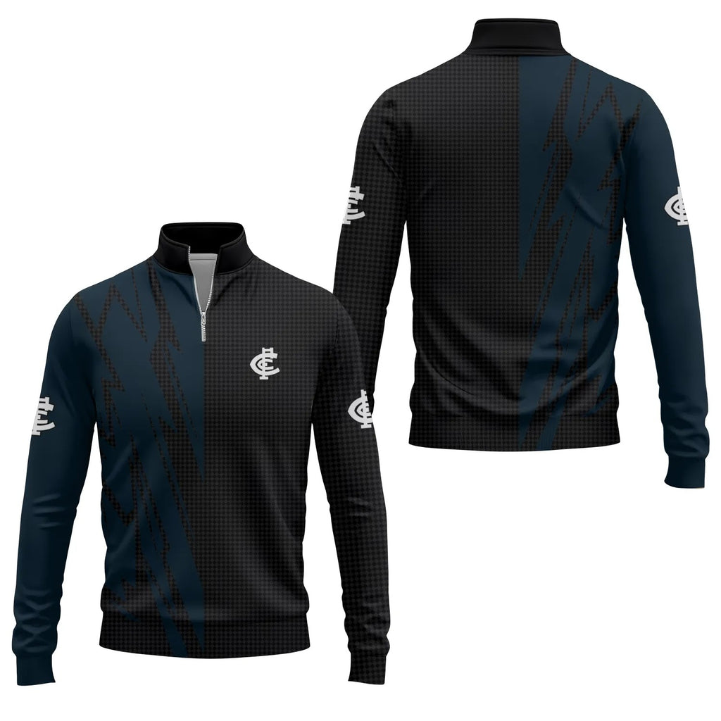 Carlton Blues Quarter-zip Pullover SC062