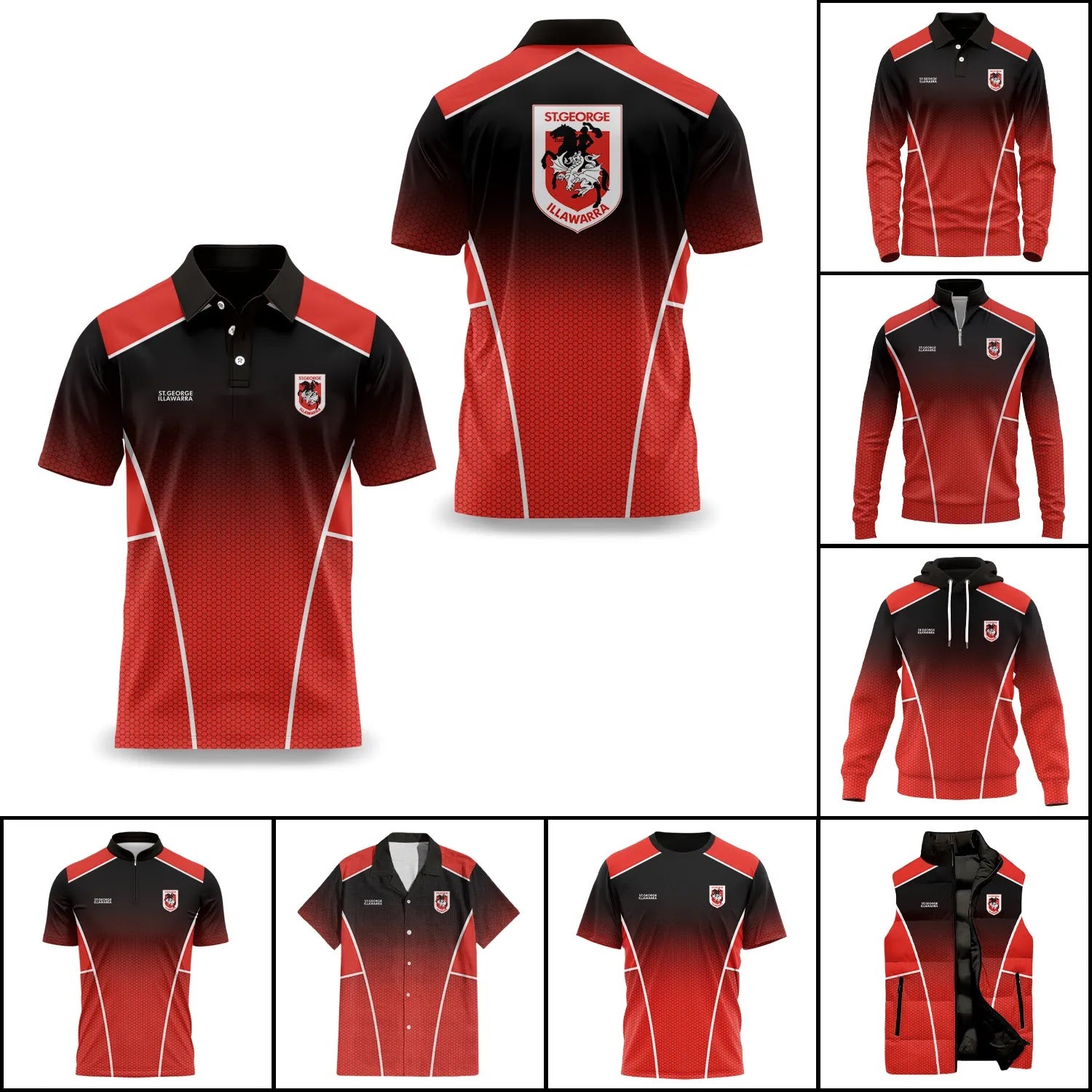 St George Illawarra Dragons Apparels SC019