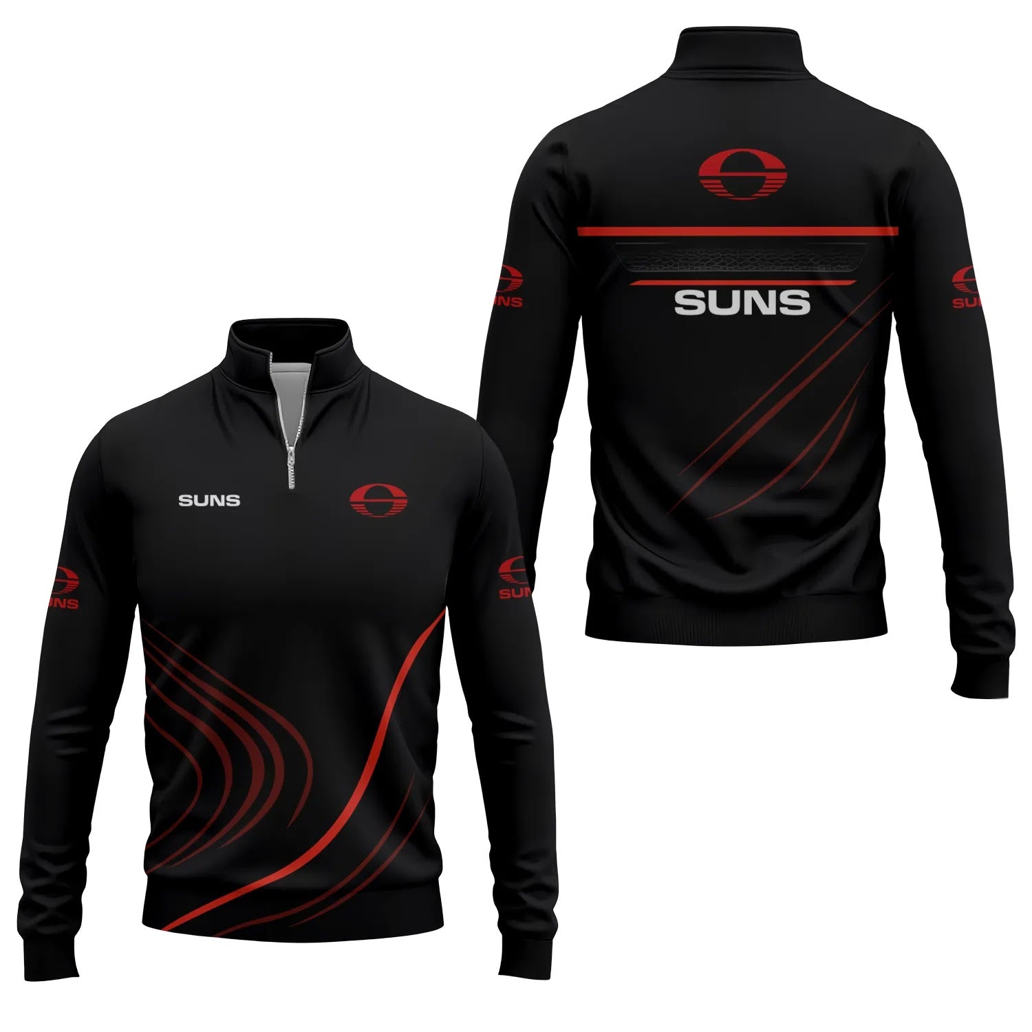 Gold Coast Suns Quarter-zip Pullover SC024