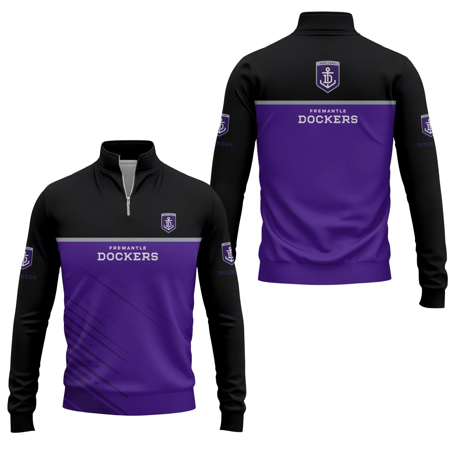 Fremantle Dockers Quarter-zip Pullover SC040