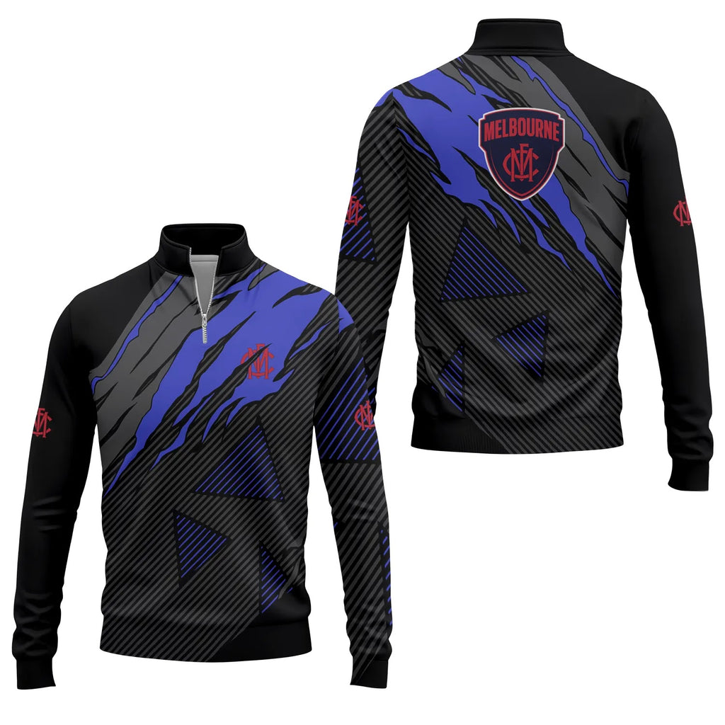 Melbourne Demons Quarter-zip Pullover SC009