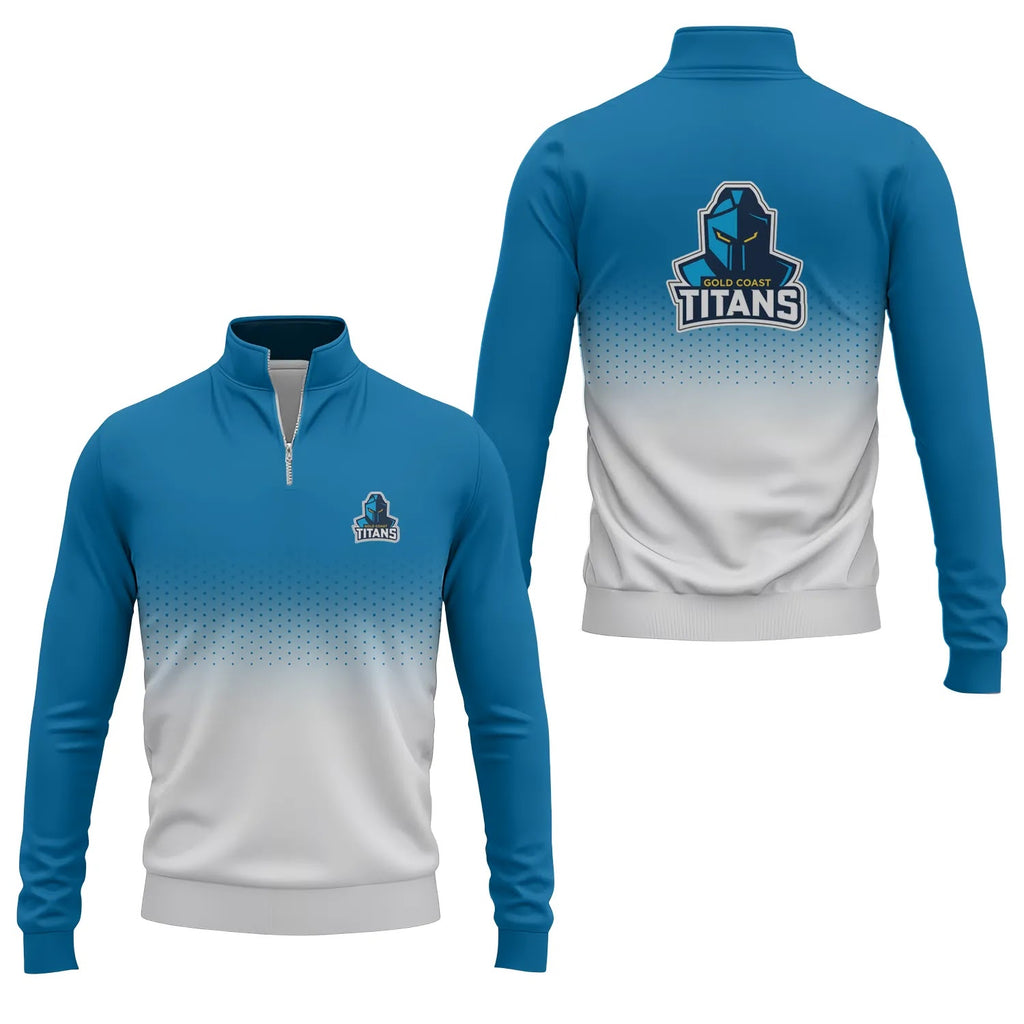 Gold Coast Titans Quarter-zip Pullover SC094