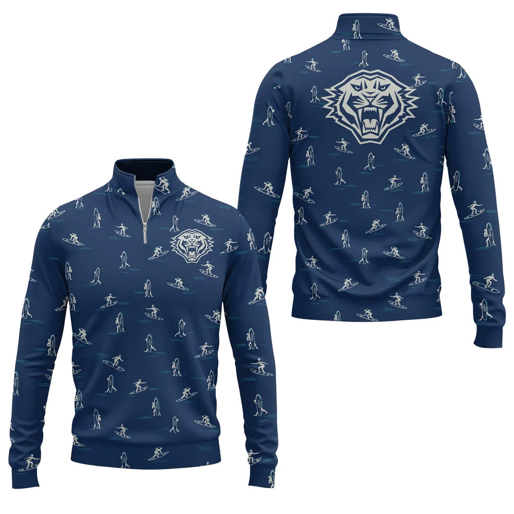 Wests Tigers Quarter-zip Pullover SHW011
