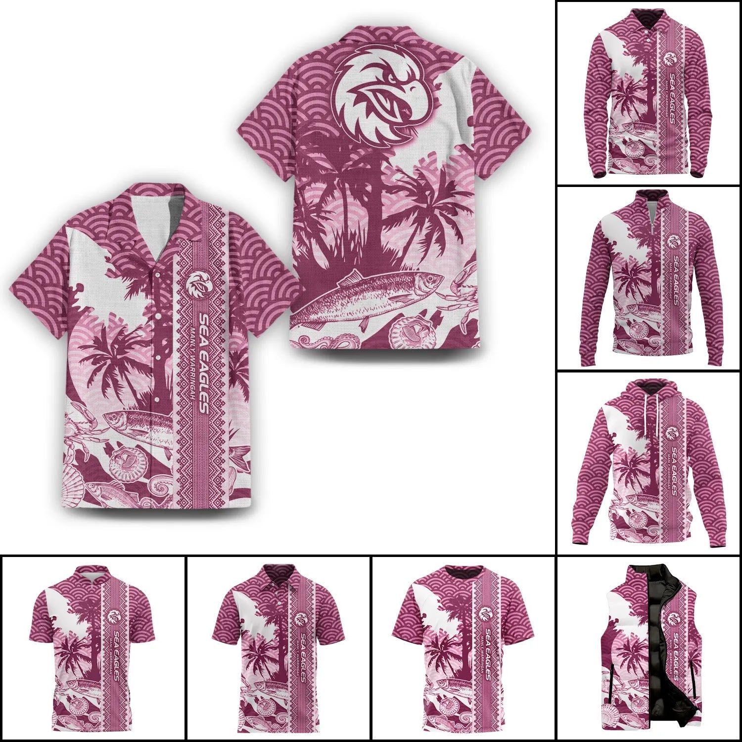 Manly Warringah Sea Eagles Apparels SHW038
