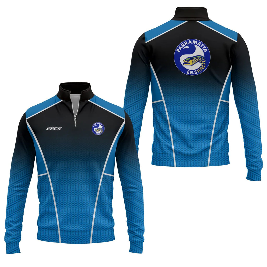 Parramatta Eels Quarter-zip Pullover SC019