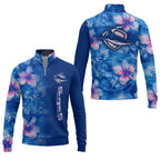 Cronulla-Sutherland Sharks Quarter-zip Pullover SHW057
