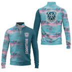 Canterbury-Bankstown Bulldogs Quarter-zip Pullover SHW058