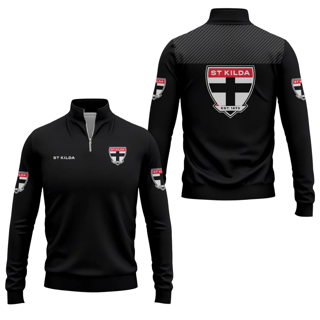 St Kilda Saints Quarter-zip Pullover SC001