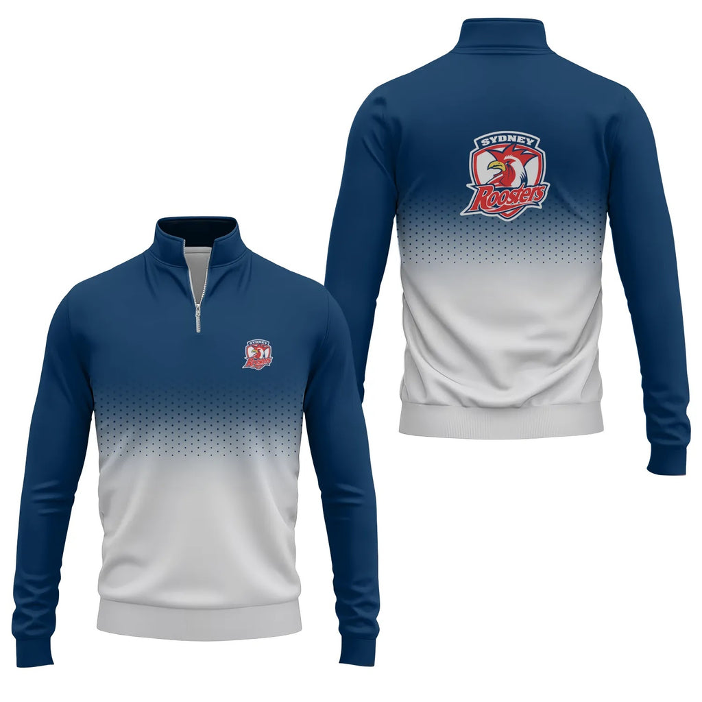Sydney Roosters Quarter-zip Pullover SC094