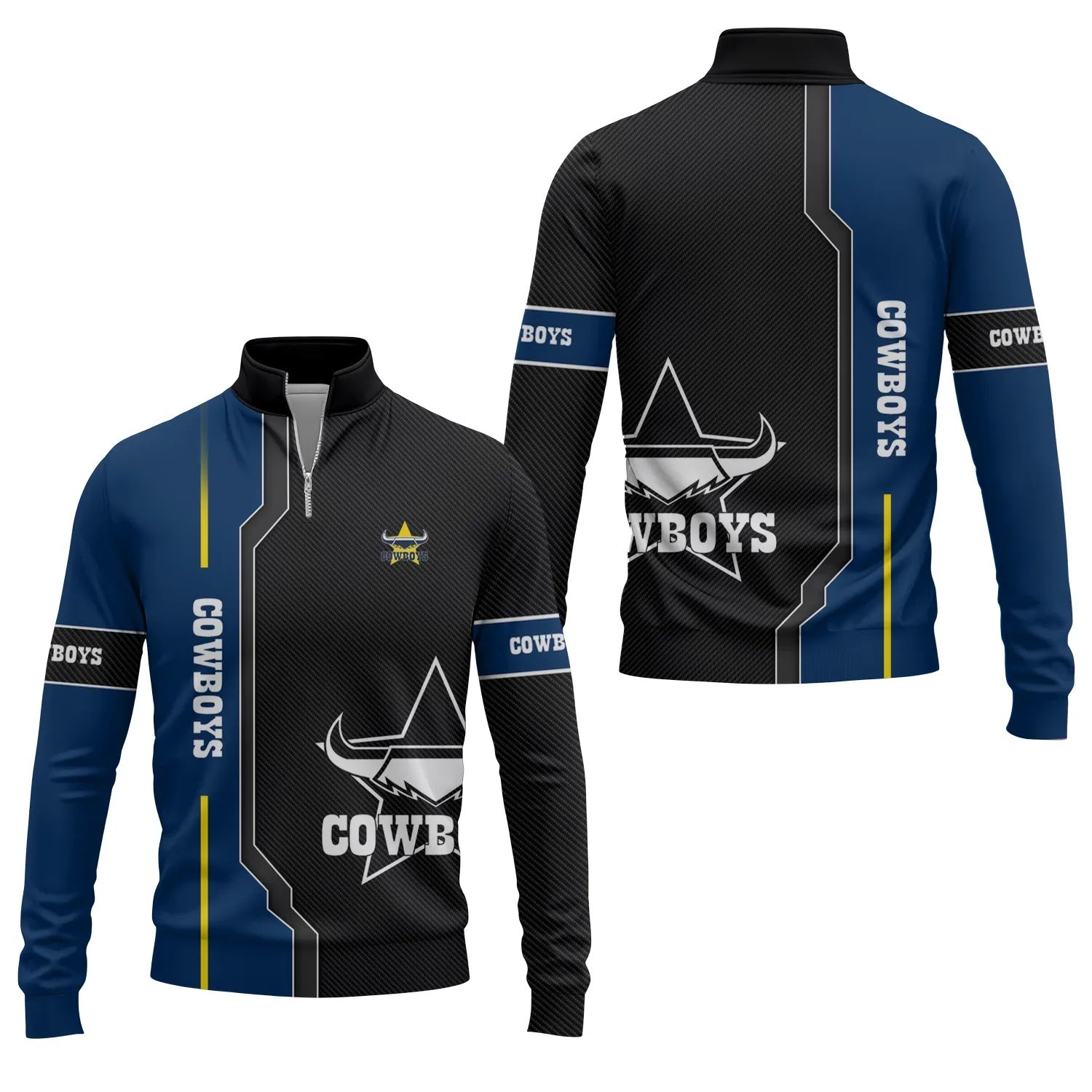 North Queensland Cowboys Quarter-zip Pullover SC042