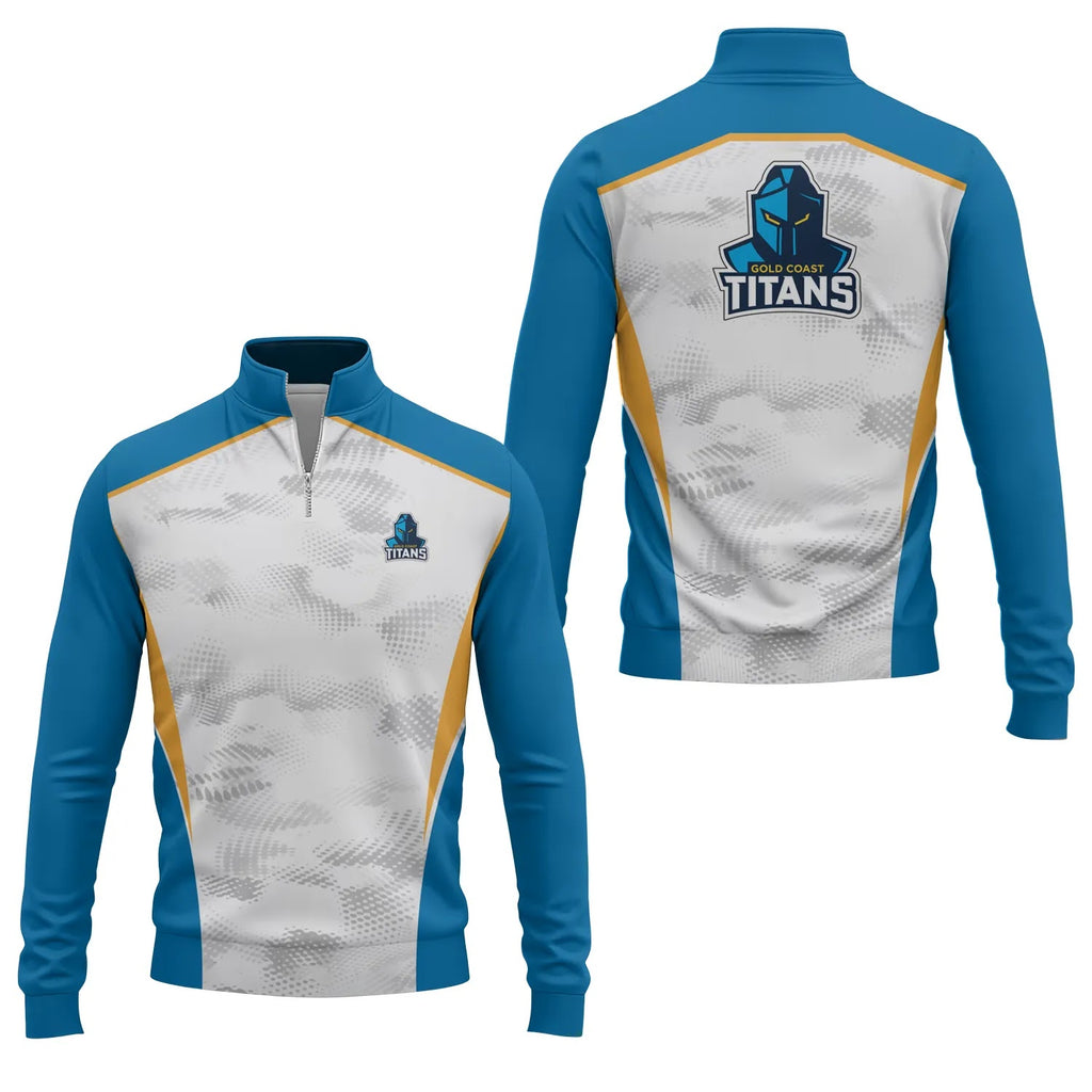 Gold Coast Titans Quarter-zip Pullover SC081