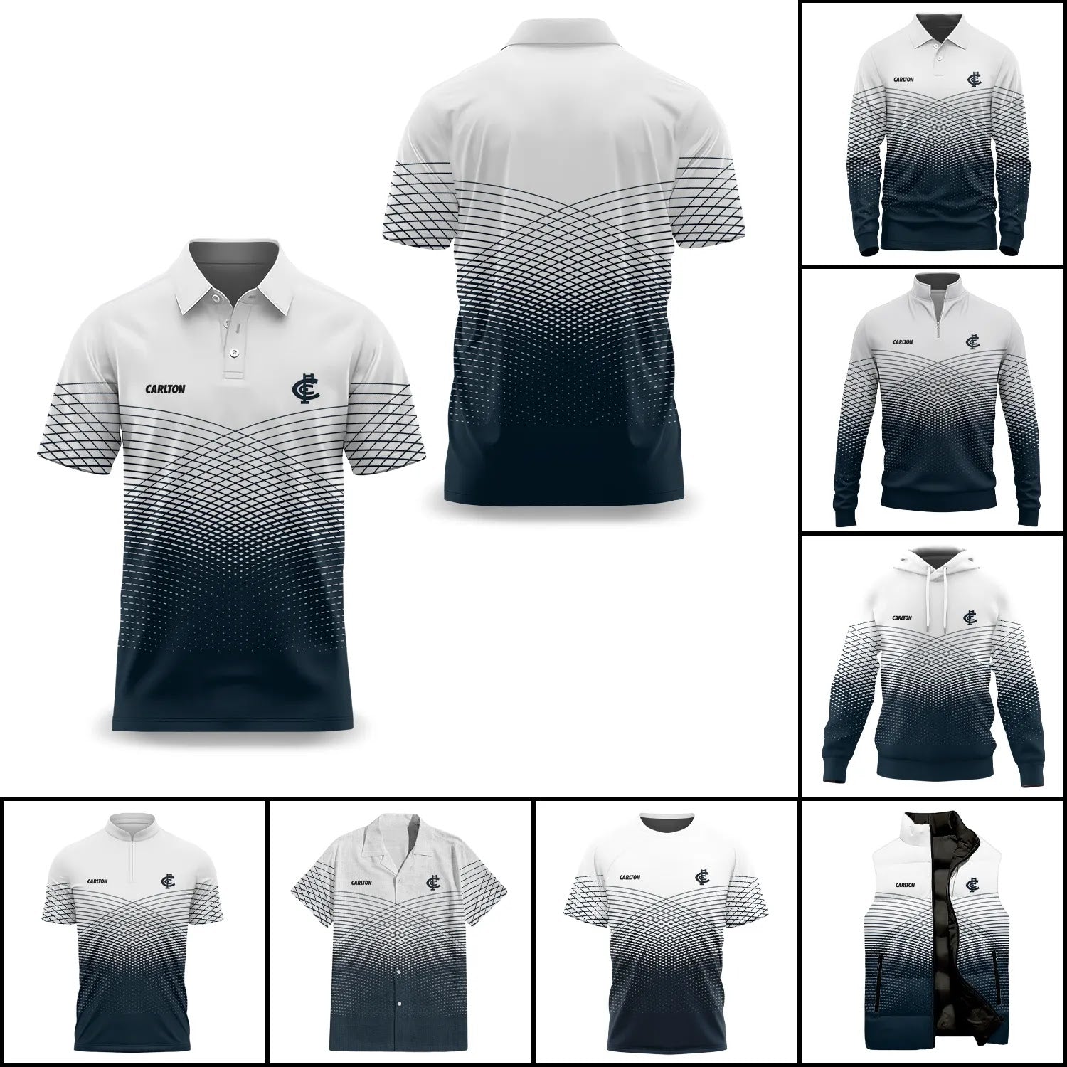 Carlton Blues Apparels SC109
