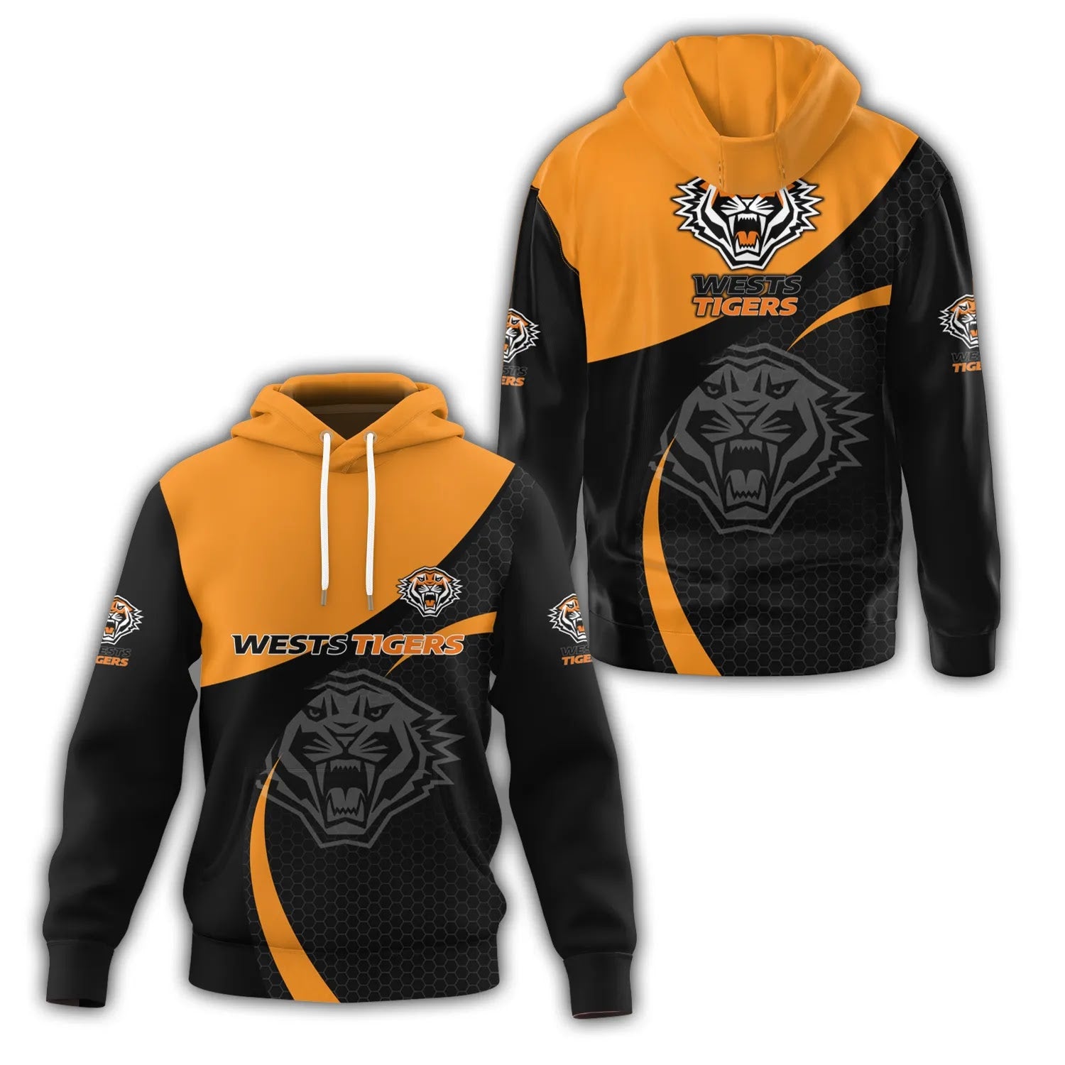 Wests Tigers Hoodie SC002
