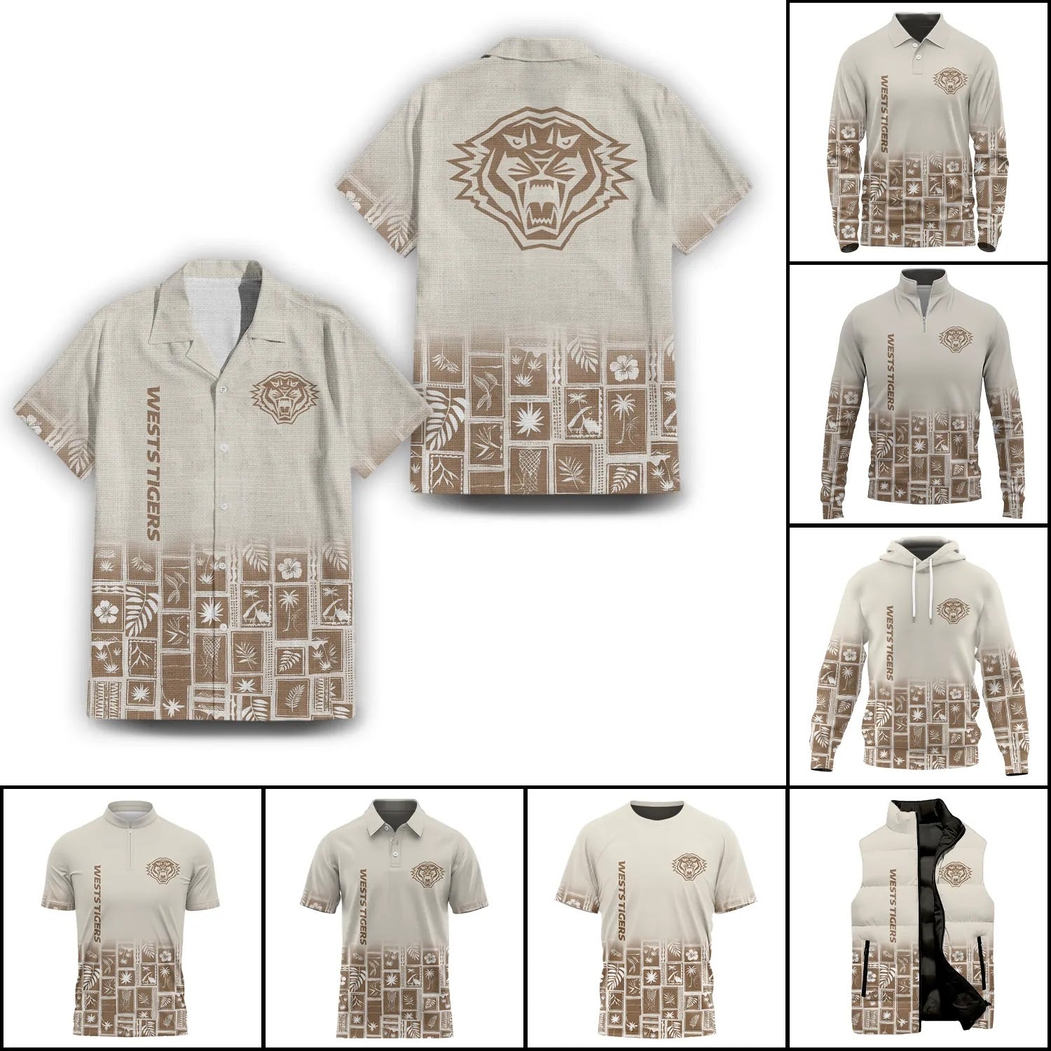 Wests Tigers Apparels SHW067