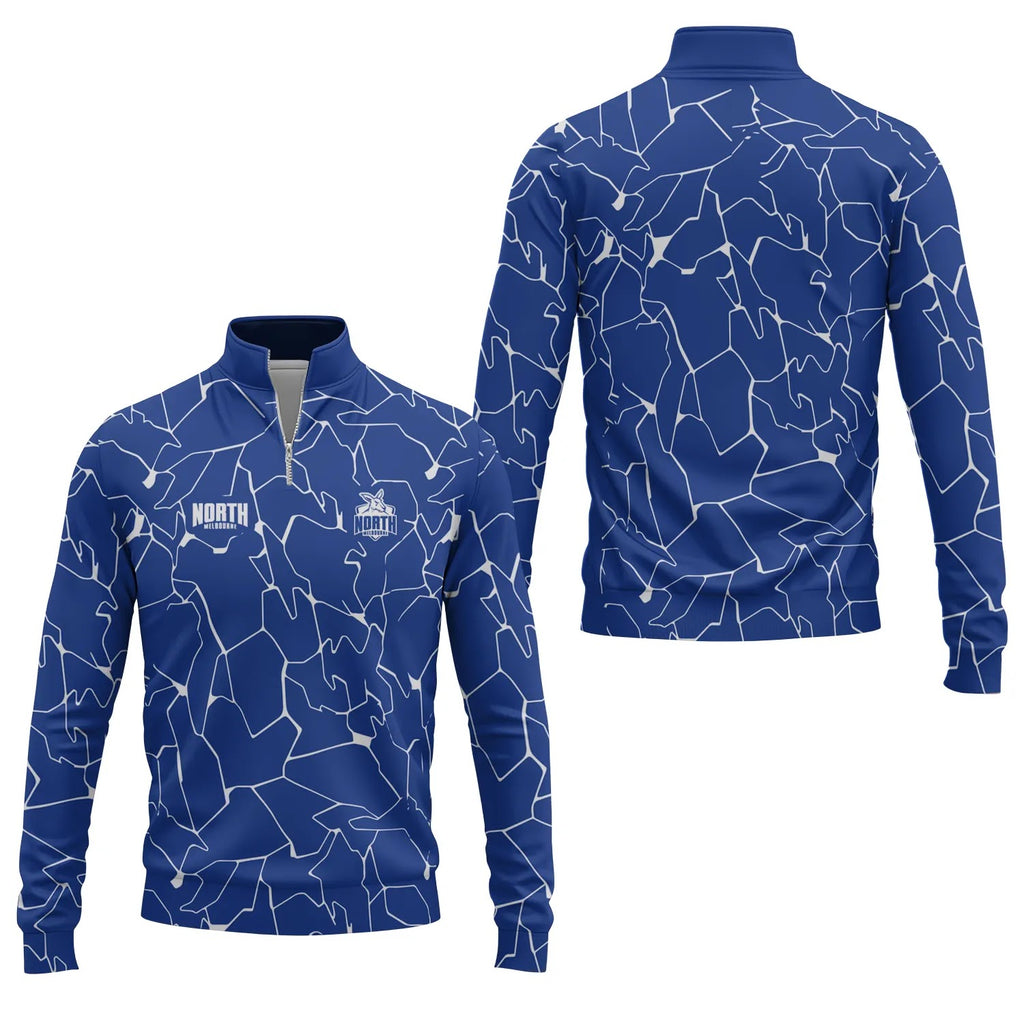 North Melbourne Kangaroos Quarter-zip Pullover SC103