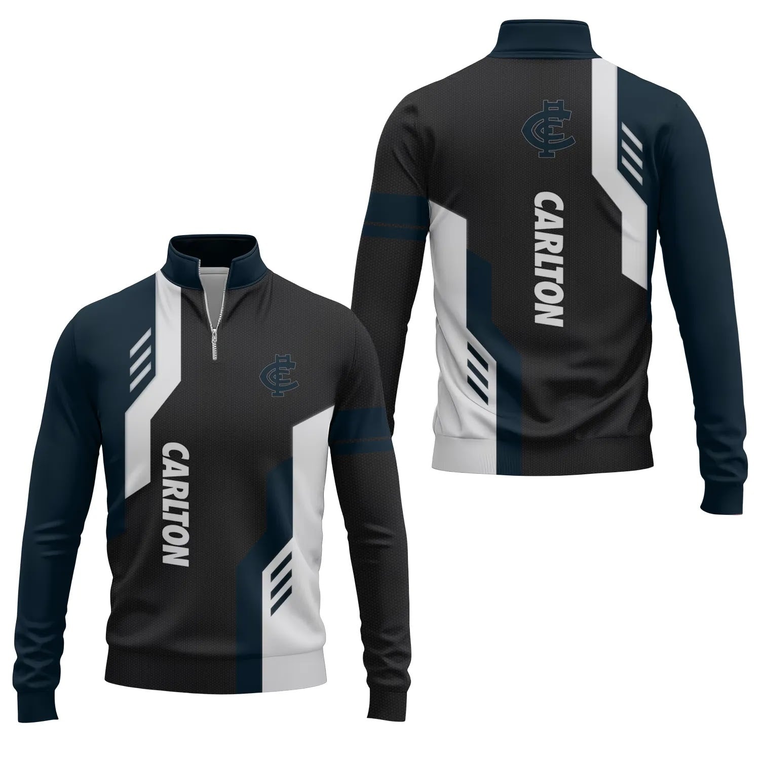 Carlton Blues Quarter-zip Pullover SC029
