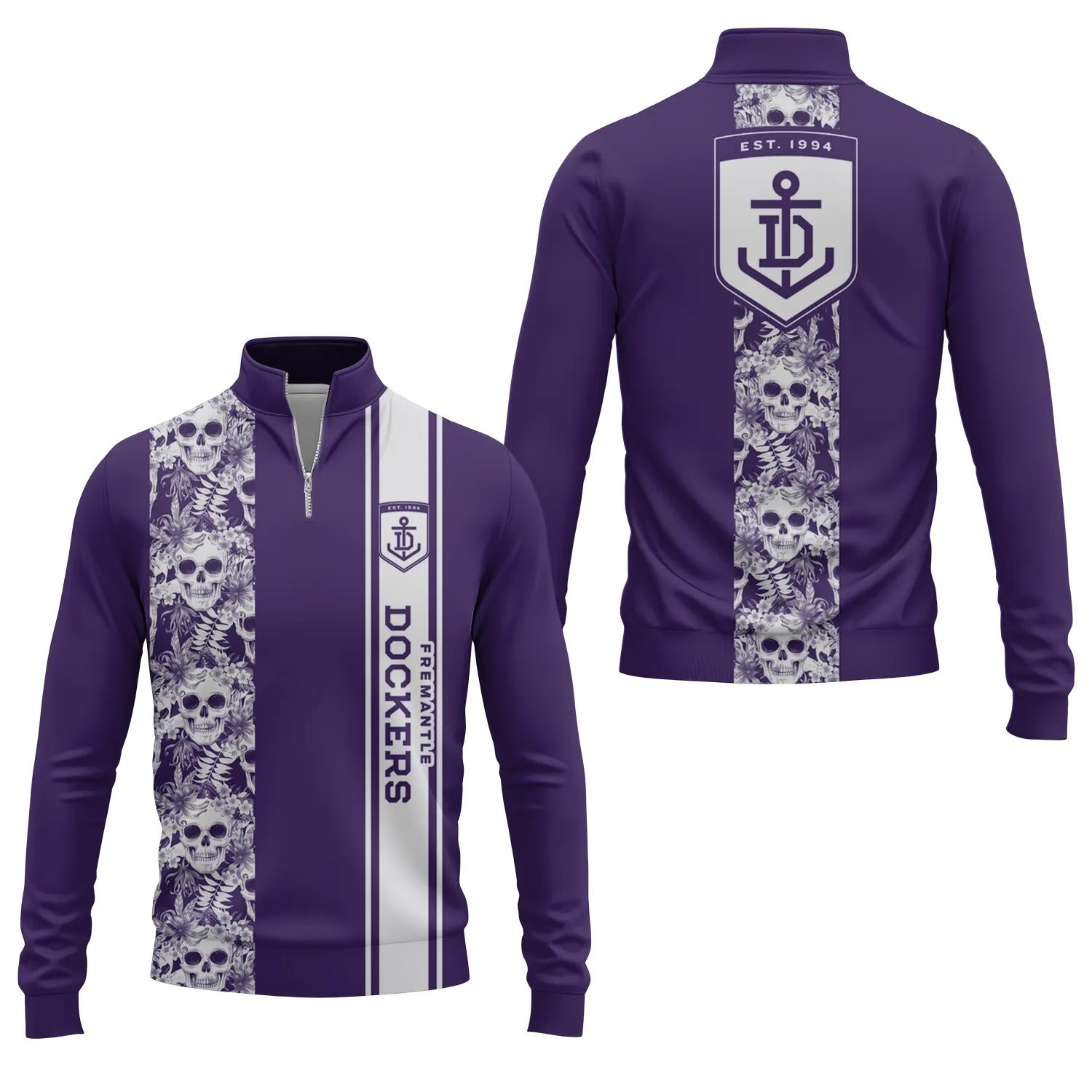 Fremantle Dockers Quarter-zip Pullover SHW042