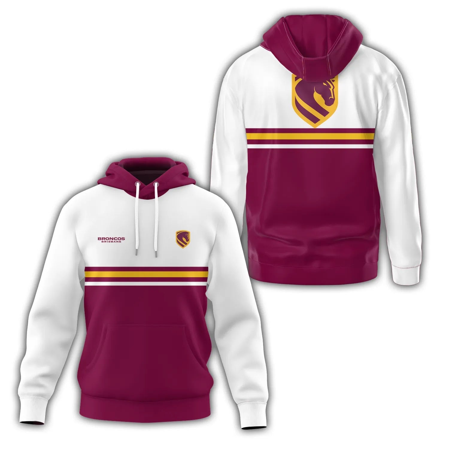 Brisbane Broncos Hoodie SC015