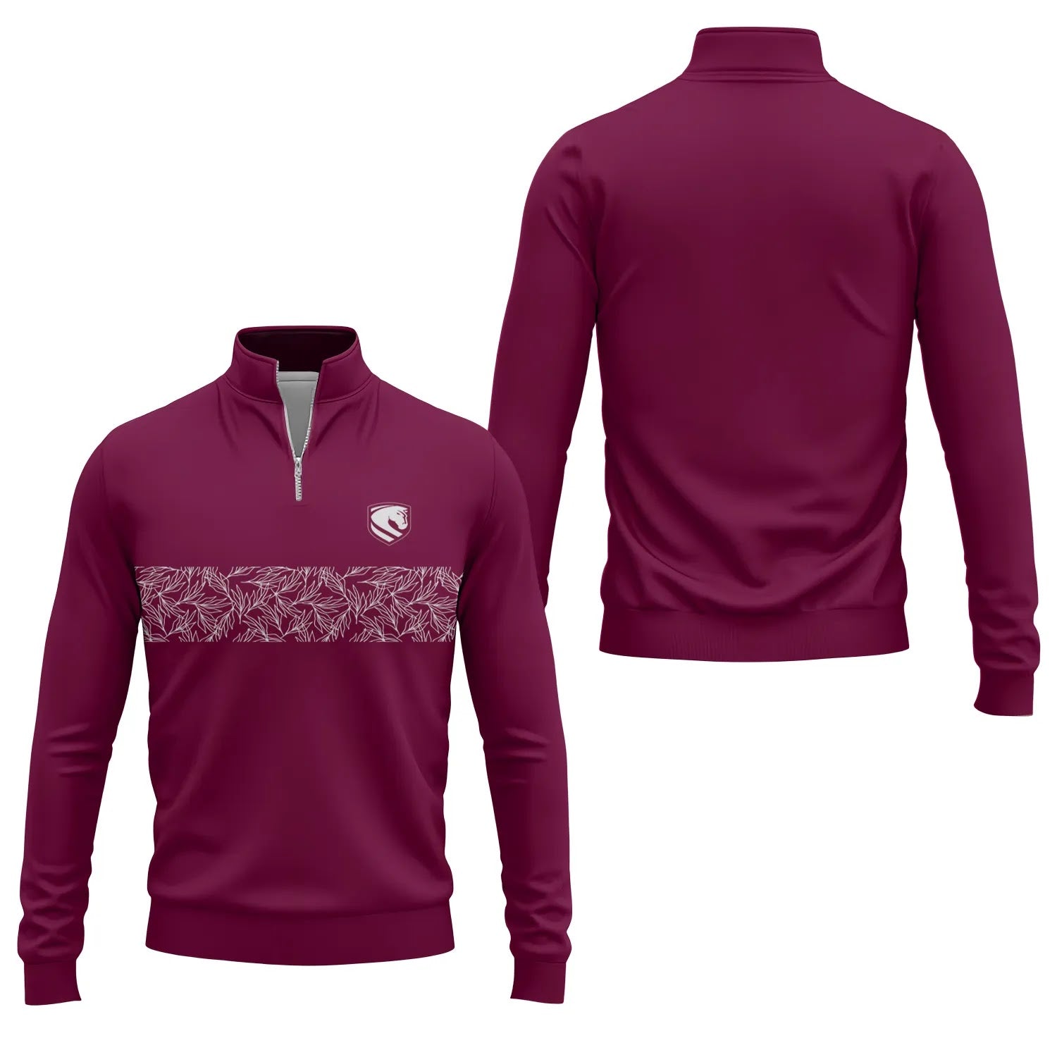 Brisbane Broncos Quarter-zip Pullover SC104