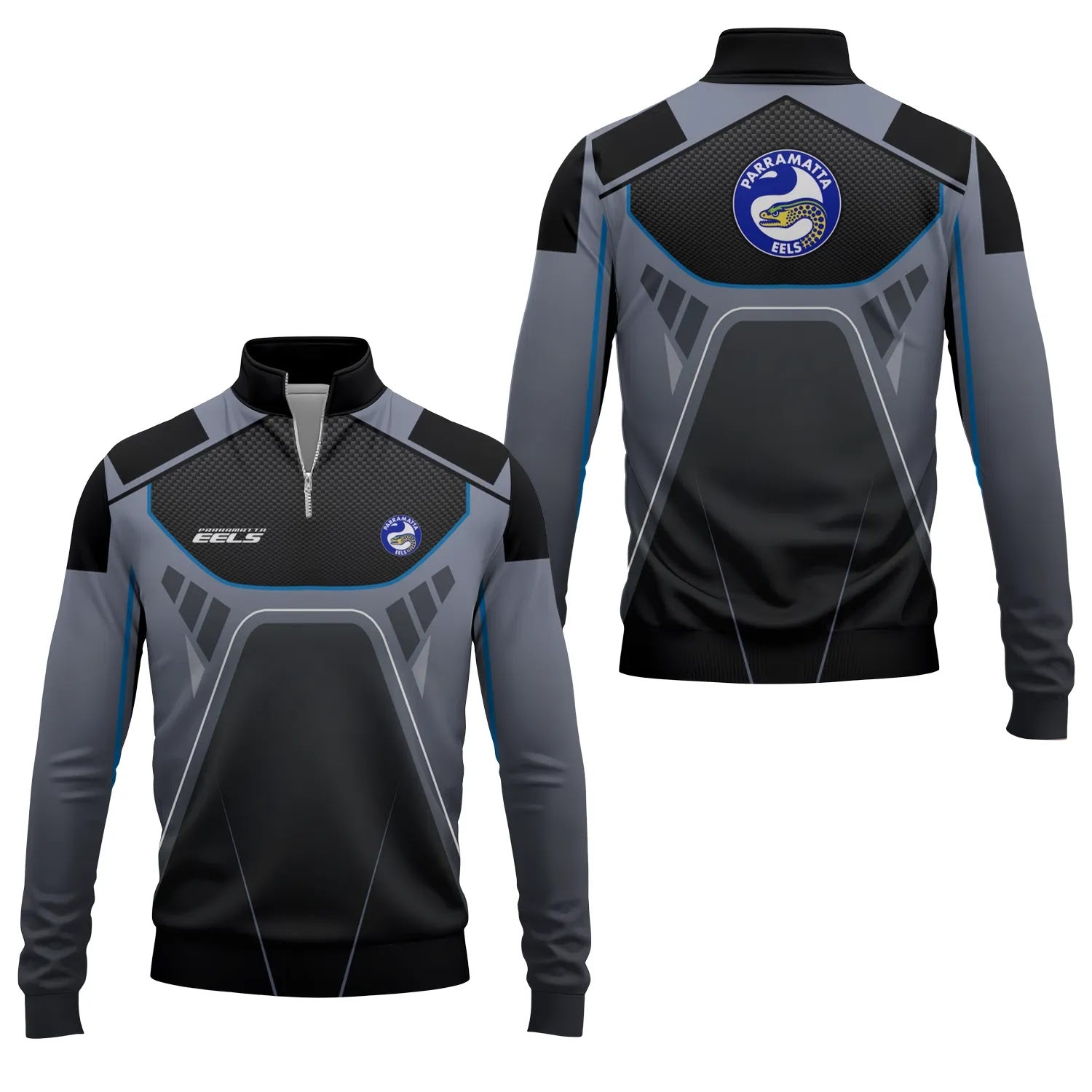 Parramatta Eels Quarter-zip Pullover SC088