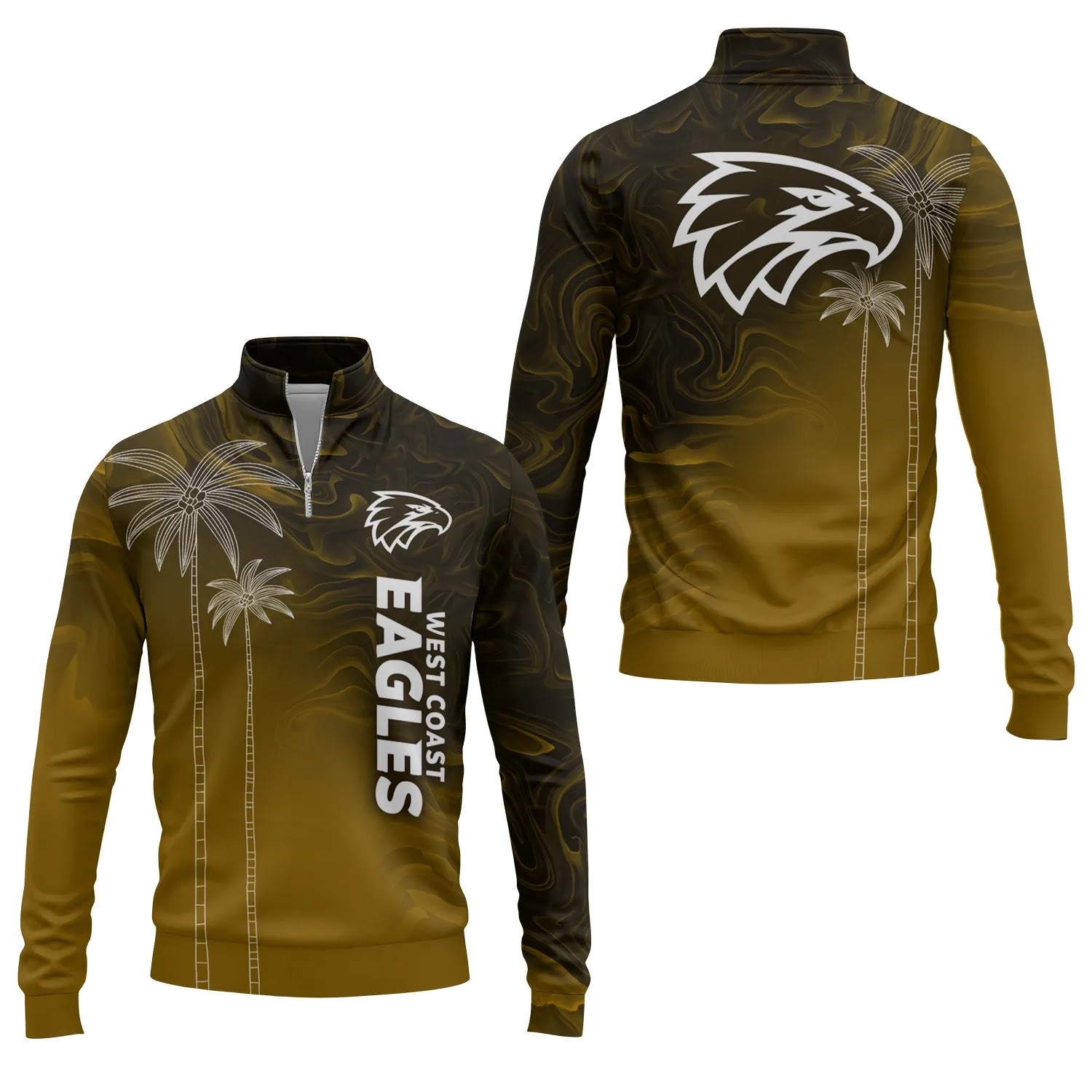 West Coast Eagles Quarter-zip Pullover SHW070