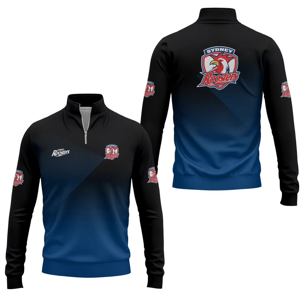 Sydney Roosters Quarter-zip Pullover SC012
