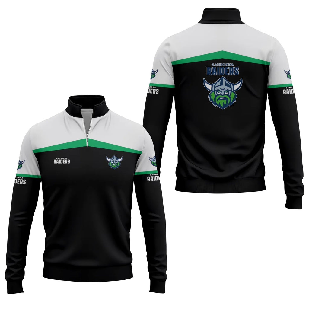 Canberra Raiders Quarter-zip Pullover SC031