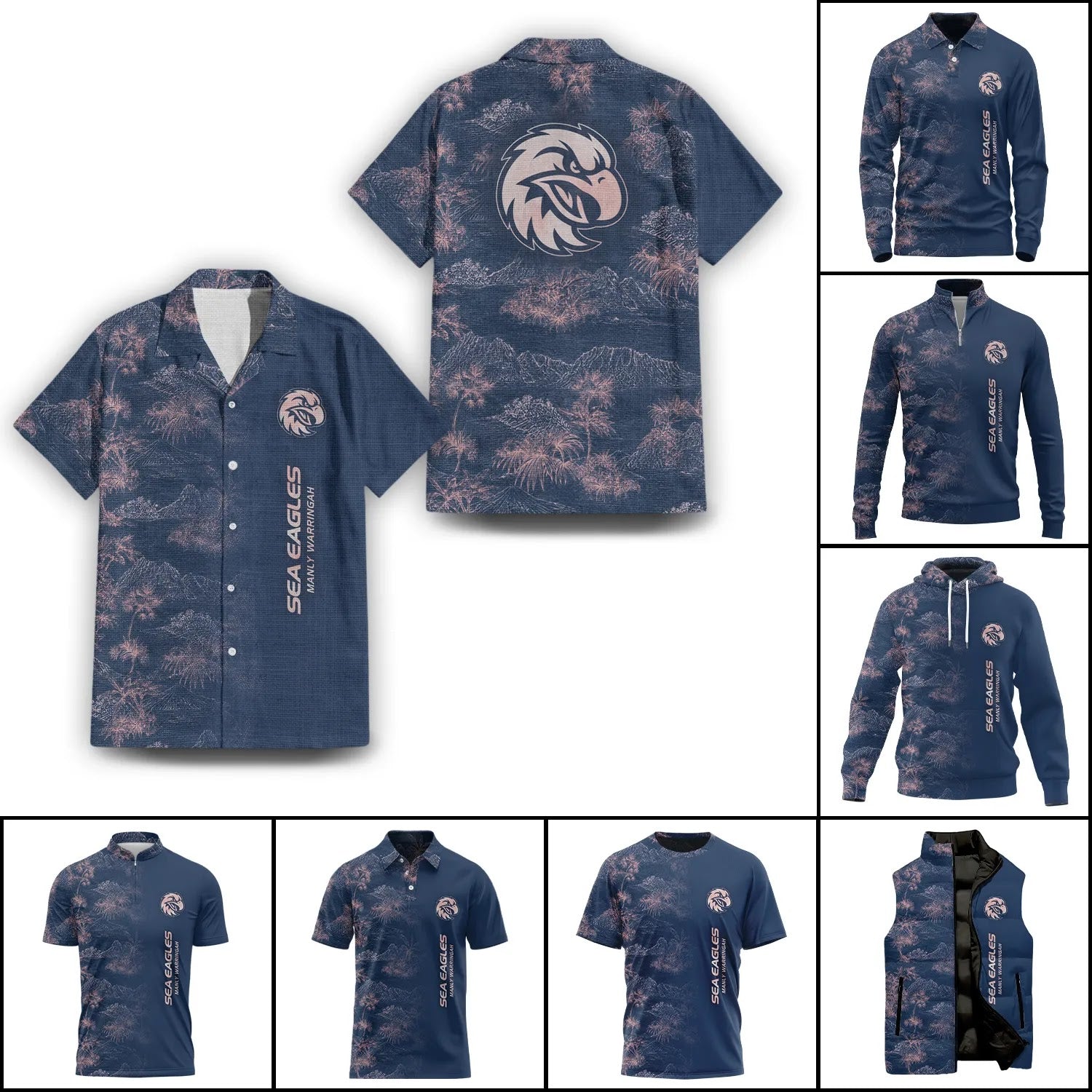 Manly Warringah Sea Eagles Apparels SHW007