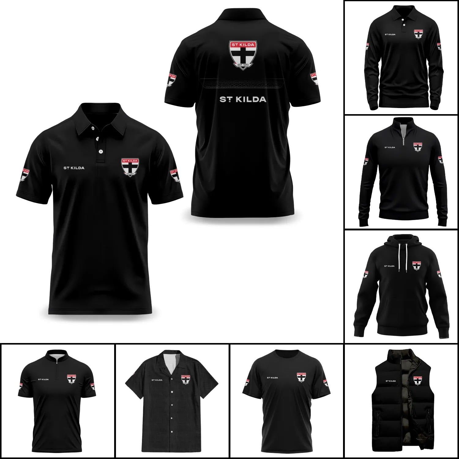 St Kilda Saints Apparels SC024