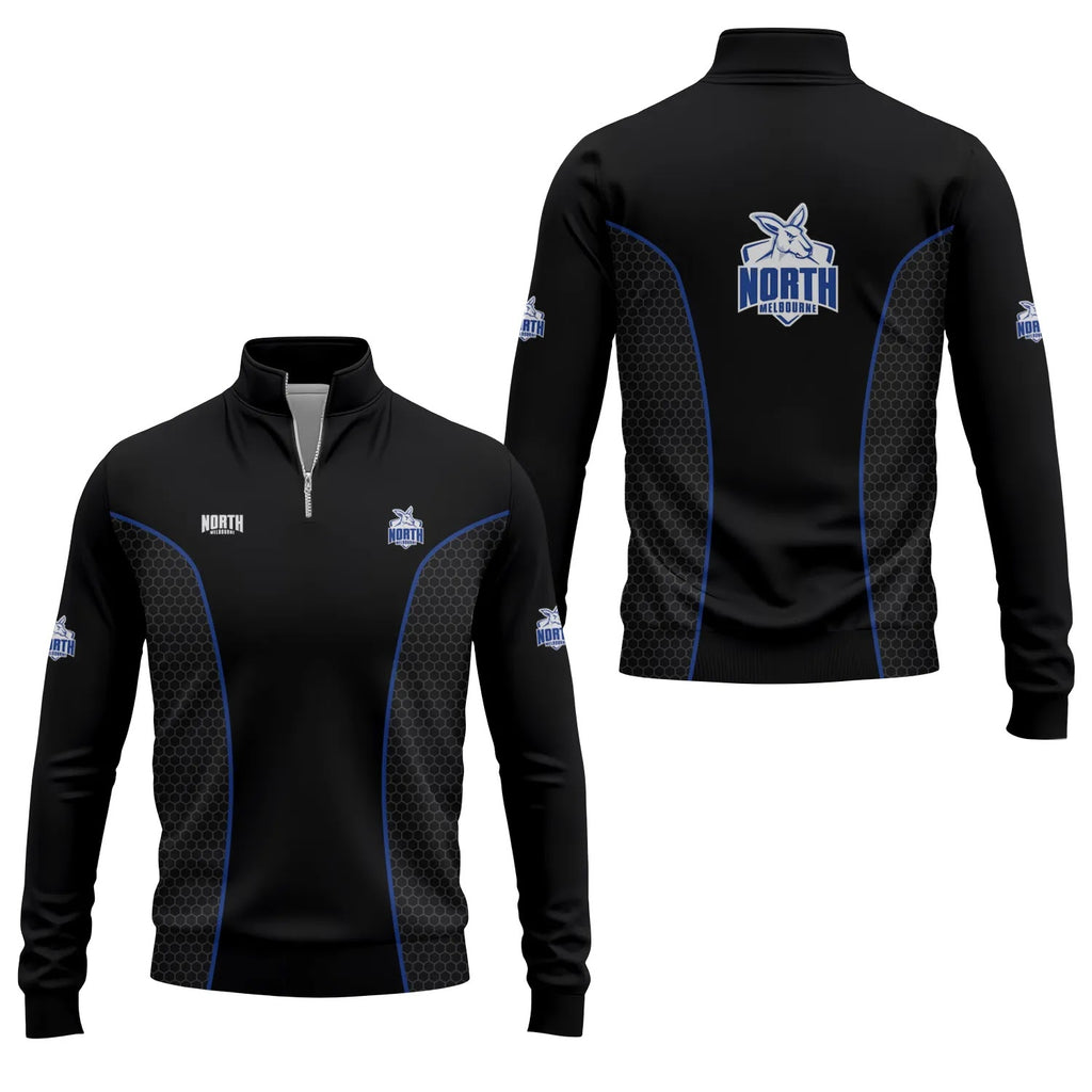North Melbourne Kangaroos Quarter-zip Pullover SC072