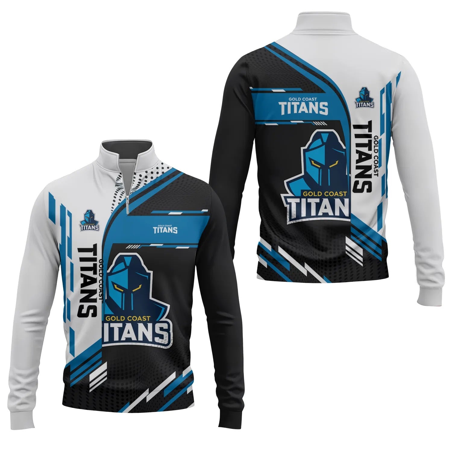 Gold Coast Titans Quarter-zip Pullover SC036