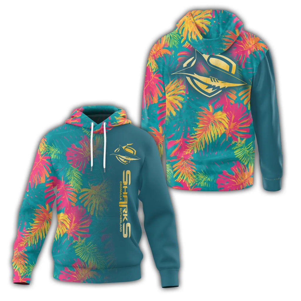Cronulla-Sutherland Sharks Hoodie SHW059