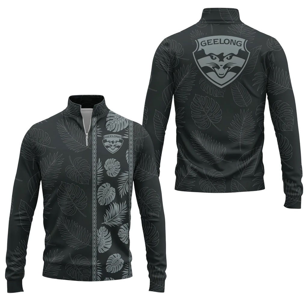 Geelong Cats Quarter-zip Pullover SHW022