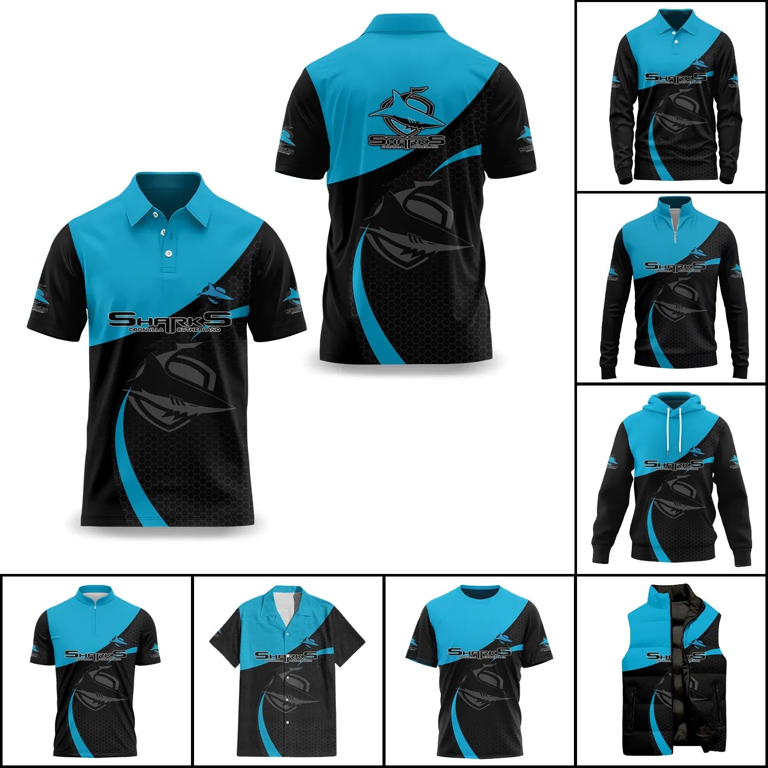 Cronulla-Sutherland Sharks Apparels SC002