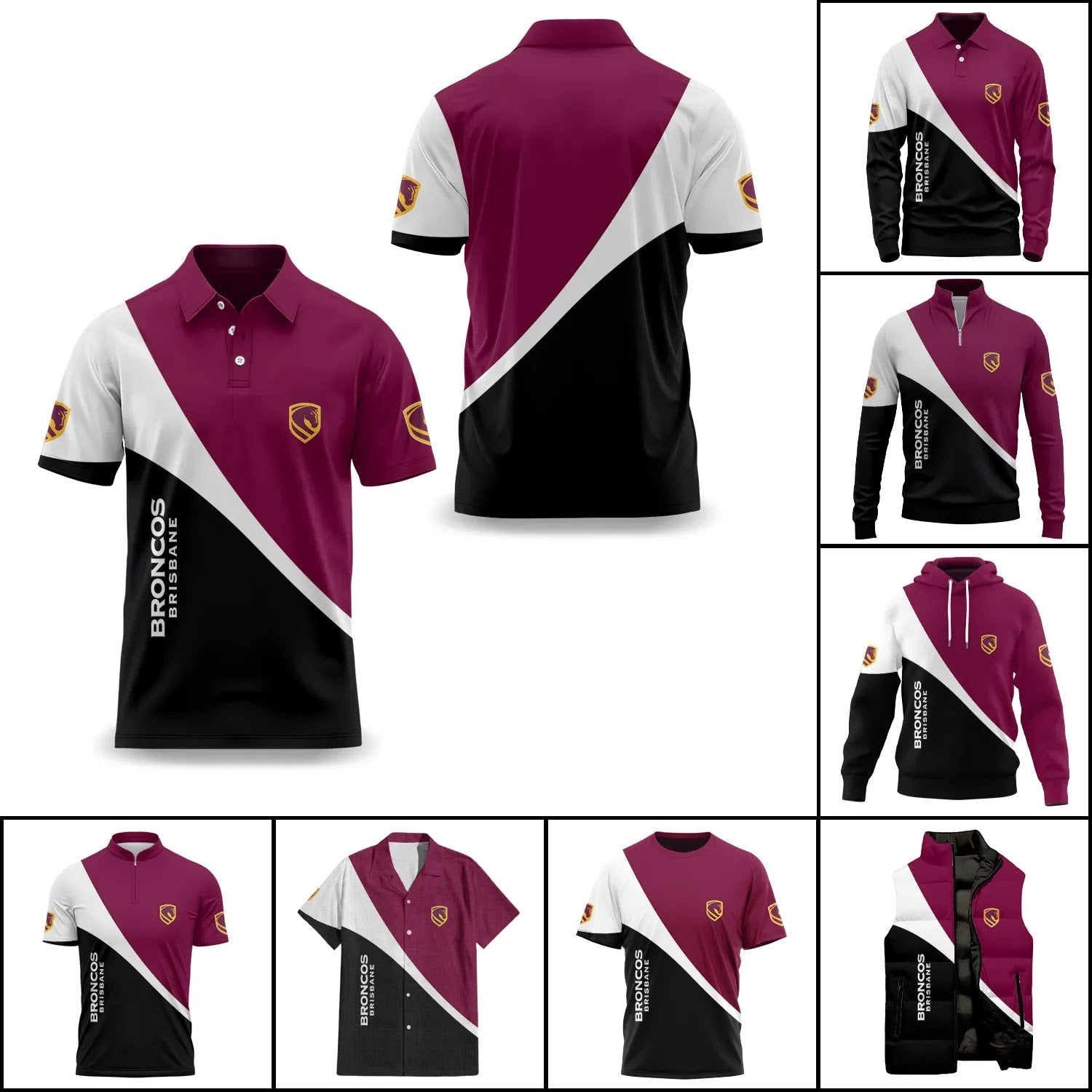 Brisbane Broncos Apparels SC090