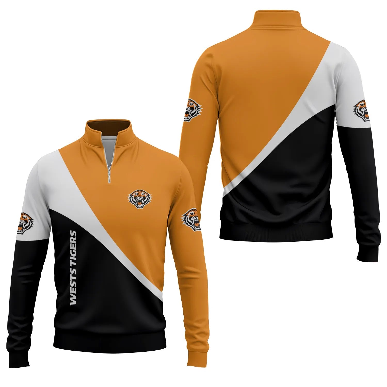 Wests Tigers Quarter-zip Pullover SC090