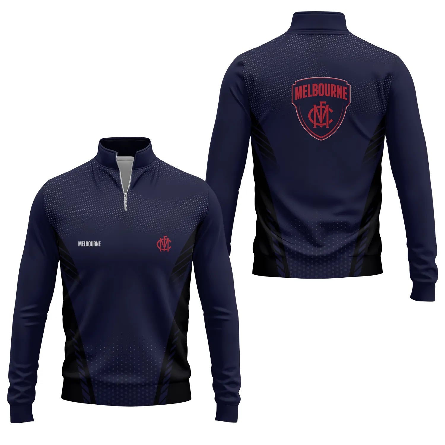 Melbourne Demons Quarter-zip Pullover SC017
