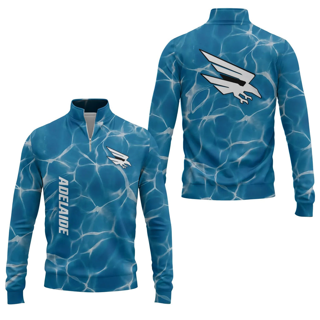 Adelaide Crows Quarter-zip Pullover SHW035