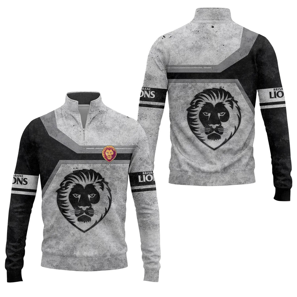 Brisbane Lions Quarter-zip Pullover SC086